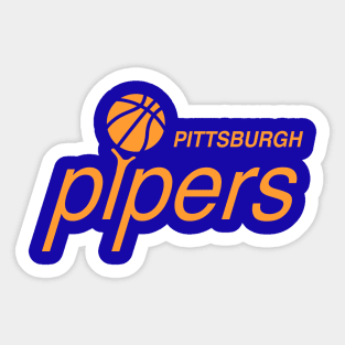 DEFUNCT - PITTSBURGH PIPERS Sticker